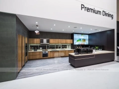LG OLED Electronics Wall Display Interior