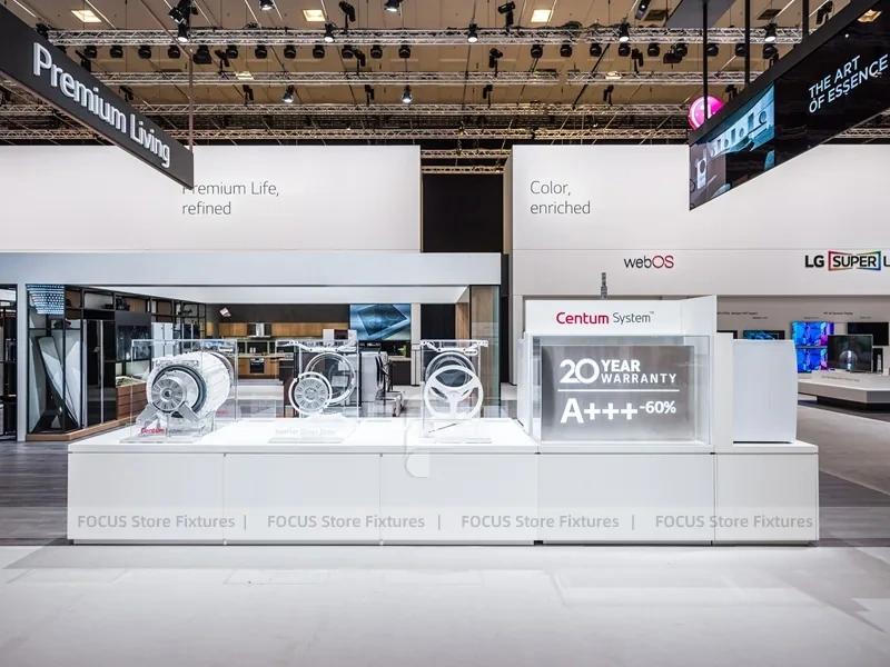 LG OLED Electronics Wall Display Interior
