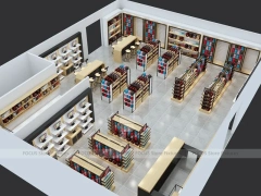 Large Mobile Accessories Store Floor Plan