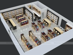 Large Mobile Accessories Store Floor Plan