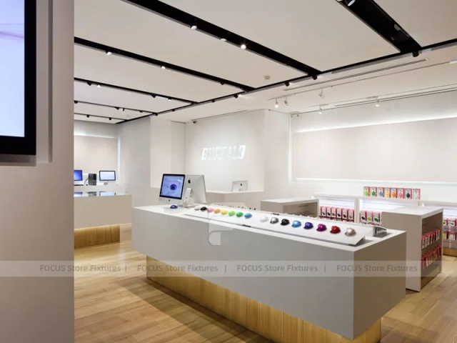 Mall Mobile Phone Storefront Glass Display