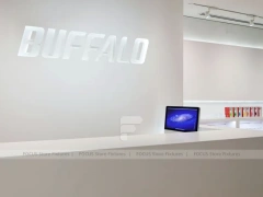 Mall Mobile Phone Storefront Glass Display