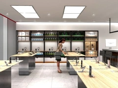 Minimal White Mobile Phone Service Store