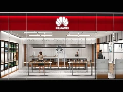 Minimal White Mobile Phone Service Store