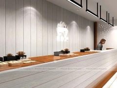 Minimal White Mobile Phone Service Store