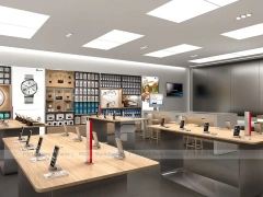Minimal White Mobile Phone Service Store