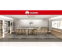Minimal White Mobile Phone Service Store