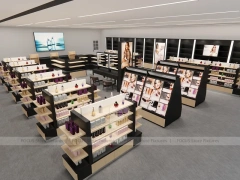 Modern Makeup Gondola Display Showroom