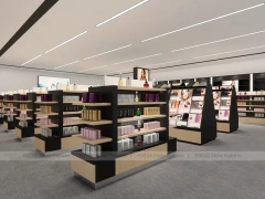 Modern Makeup Gondola Display Showroom