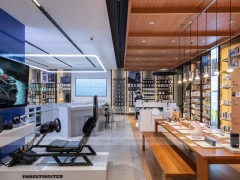 Modern White Mobile Phone Experience Store