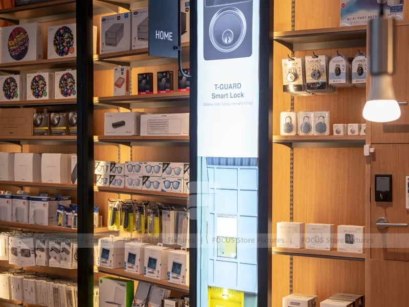 Modern White Mobile Phone Experience Store