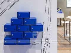 O2 Blue White Mobile Phone Retail Store