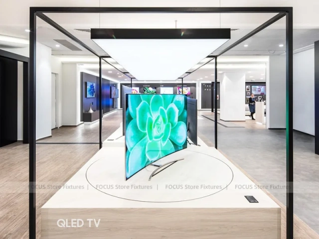 OLED TV Electronics Showroom Display