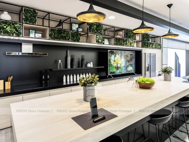 OLED TV Electronics Showroom Display