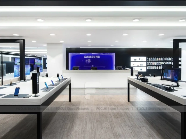 OLED TV Electronics Showroom Display