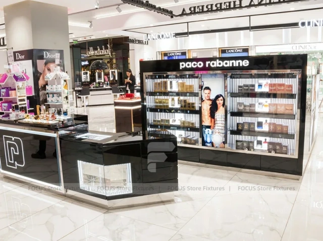 Paco Rabanne Black Beauty Counter Fixture