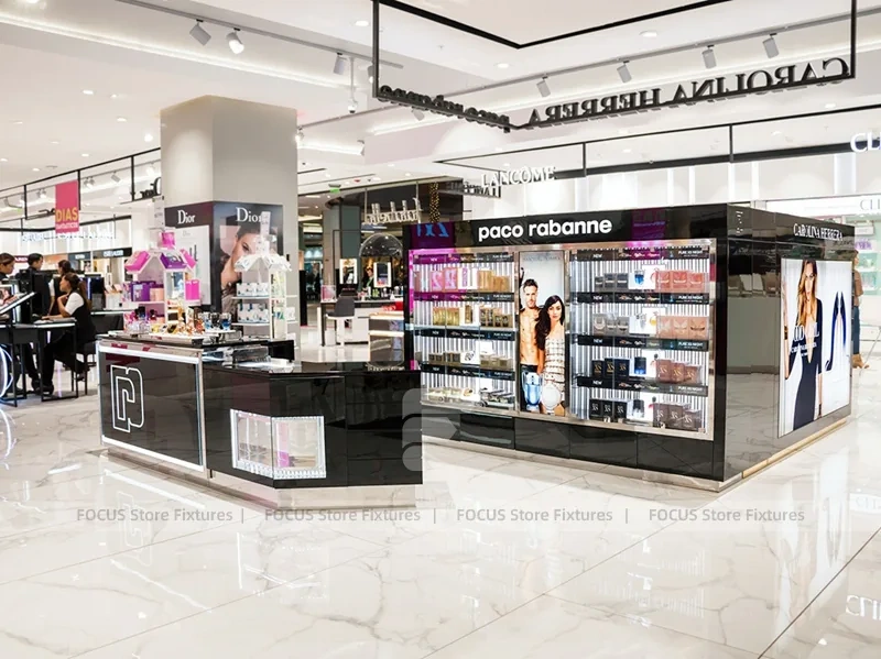 Paco Rabanne Black Beauty Counter Fixture