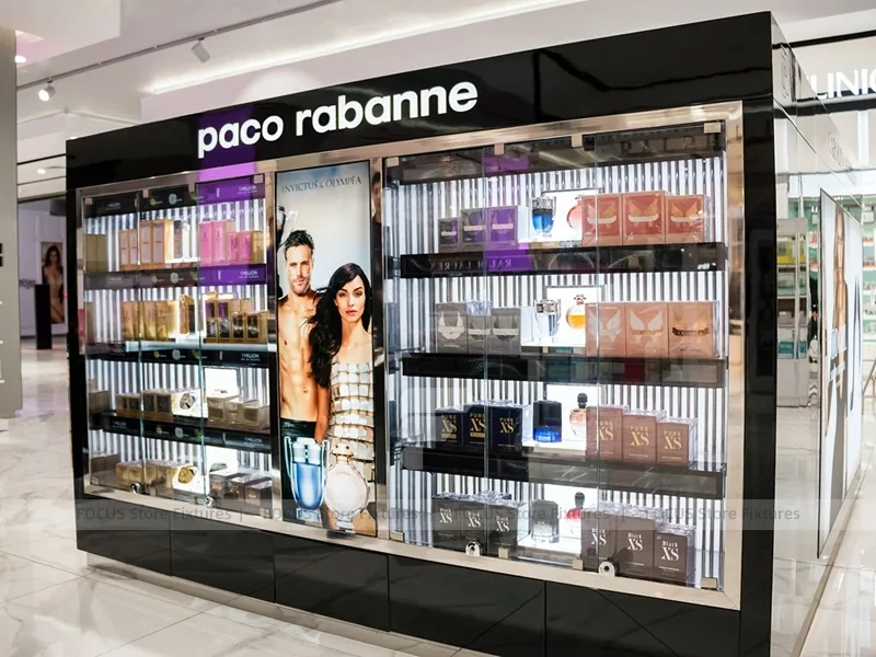 Paco Rabanne Black White Fragrance Retail Counter