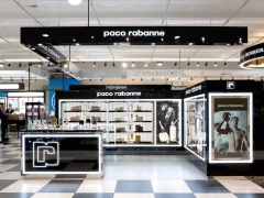 Paco Rabanne Mall Perfume Kiosk Display