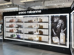 Paco Rabanne Mall Perfume Kiosk Display