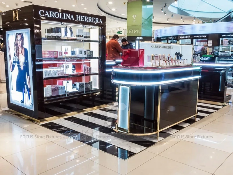 Paco Rabanne Mall Perfume Kiosk Display