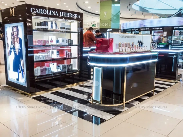 Paco Rabanne Mall Perfume Kiosk Display