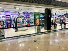 Purple Cosmetics Mall Store Interior