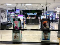 Purple Cosmetics Mall Store Interior