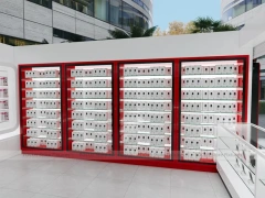 Red Black Mobile Phone Storefront Display