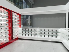 Red Black Mobile Phone Storefront Display