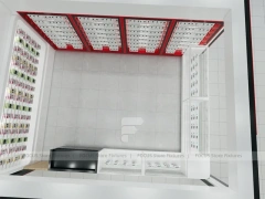 Red Black Mobile Phone Storefront Display