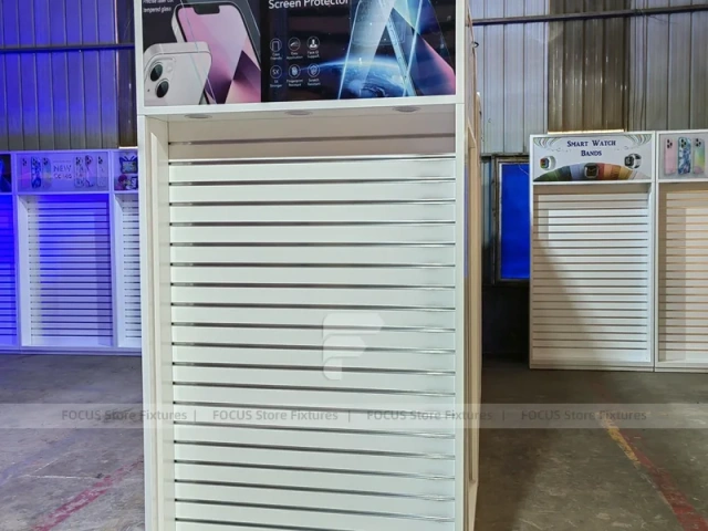 Red Blue Device Fixer Backlit Wall Display