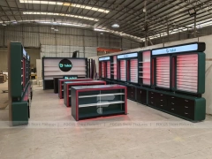 Red Green Mobile Accessories Store Layout