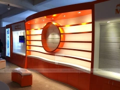 Red Orange Mobile Accessories Wall Display
