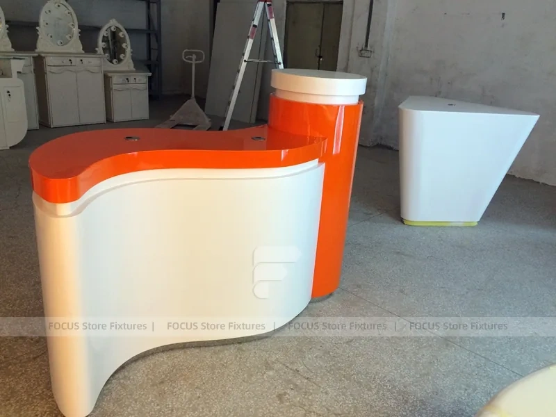 Red Orange Mobile Accessories Wall Display