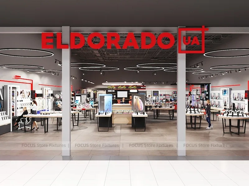 Red White Eldorado Mobile Storefront