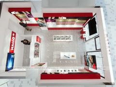 Red White Hayso Mobile Phone Store Interior