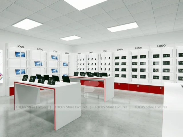 Red White Mobile Phone Reception Store
