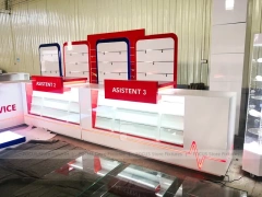 Red White Phone Accessories Wall Fixtures