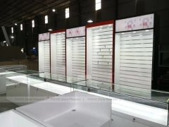 Red White Synva Phone Counter Display Set