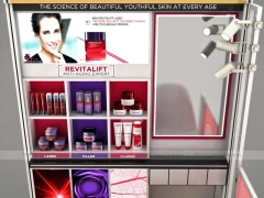 Revitalift Skincare Consultation Display Wall