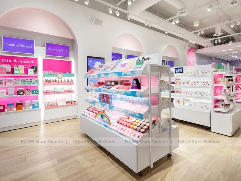 Riley Rose White Pink Cosmetics Storefront