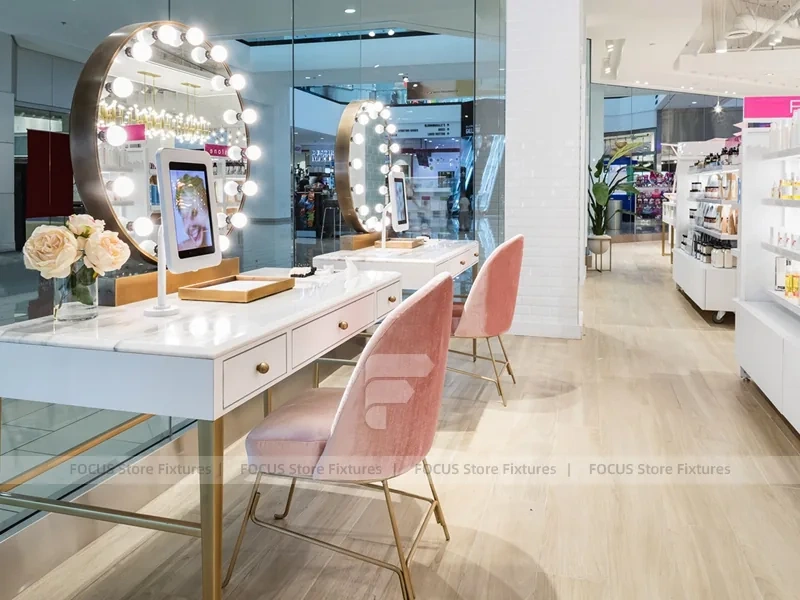 Riley Rose White Pink Cosmetics Storefront