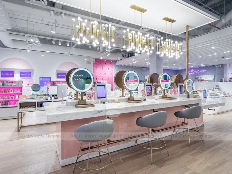 Riley Rose White Pink Cosmetics Storefront