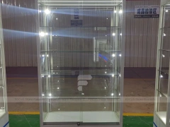 Rounded Blue White Mobile Phone Wall Display Panel