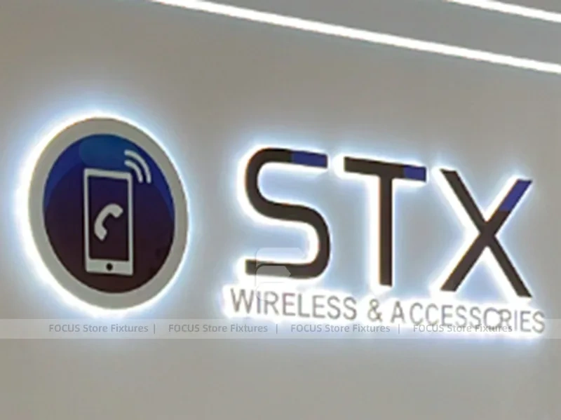 STX Wireless Accessories Illuminated Logo Wall