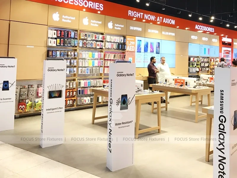 Samsung Galaxy Mobile Accessories Store Interior