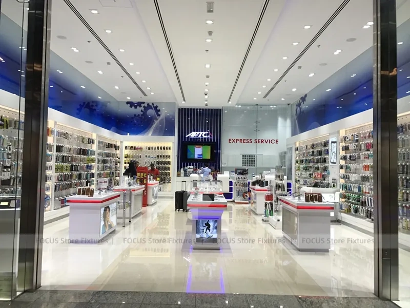 Samsung Galaxy Mobile Accessories Store Interior