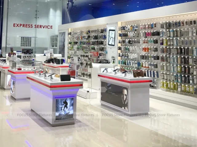 Samsung Galaxy Mobile Accessories Store Interior