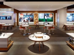 Warm Premium Mobile Electronics Lounge Display